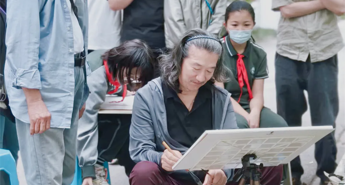 【向恒·德育】 丹青绘石中，妙笔启韶华——艺术大咖进校园，开启美育新篇章（3）
