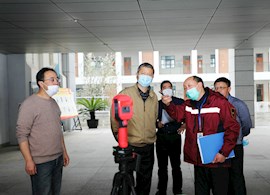 吴中区联合督查验收第二组督查验收我校准备工作