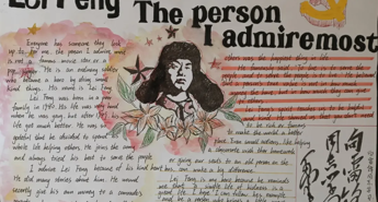 【发现·教研】光影映楷模，笔尖绘英姿 ——初三英语寒假特色作业展